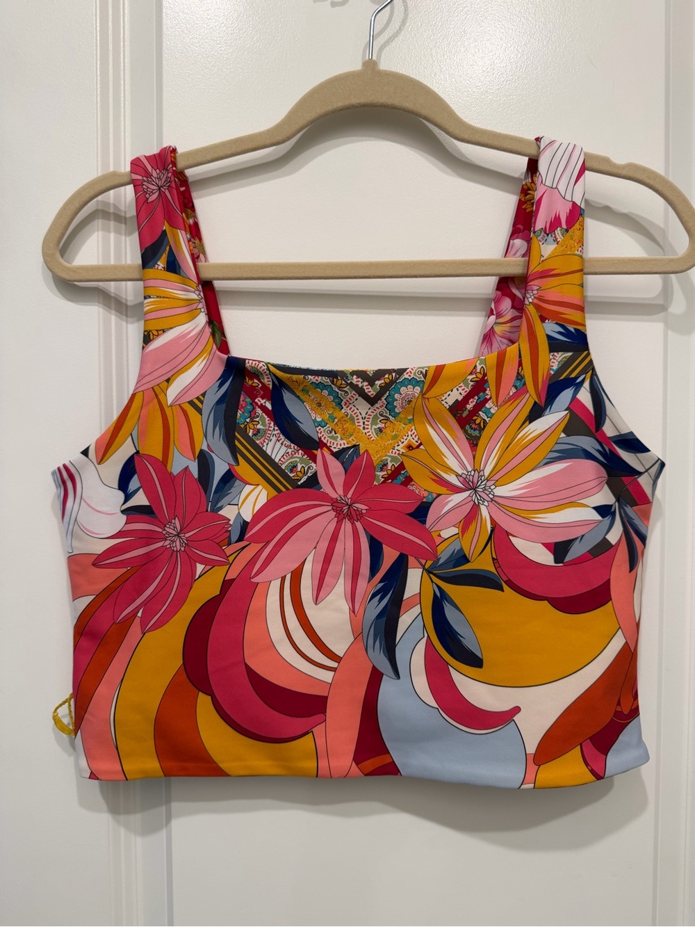 Johnny Was Bee Active Reversible Crop Tank Top